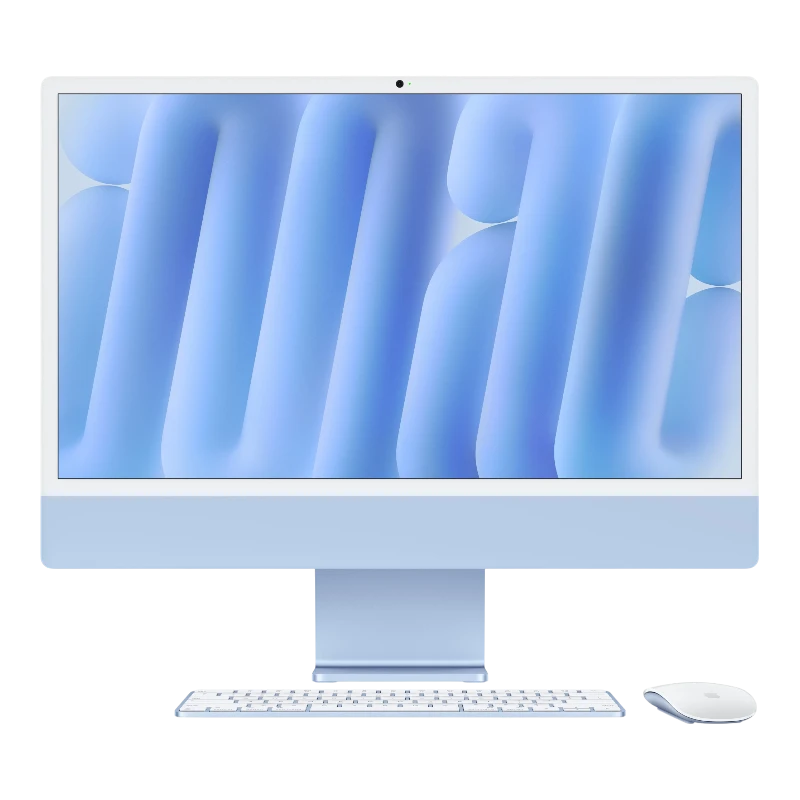 iMac 4.5K 24 M4 GPU 10-Core 16/256GB Blue