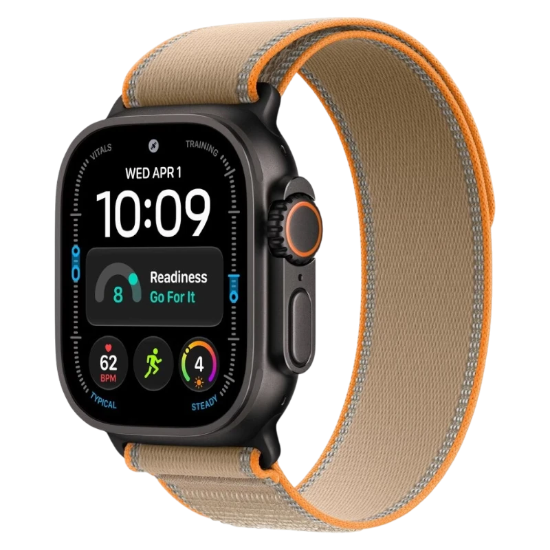 Apple Watch Ultra 4 49mm Black Titanium Case with Trail Sand