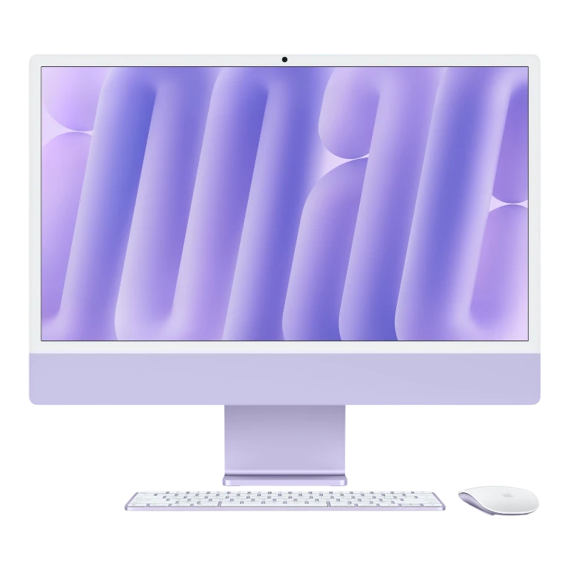 iMac 4.5K 24 M4 GPU 8-Core 16/256GB Purple