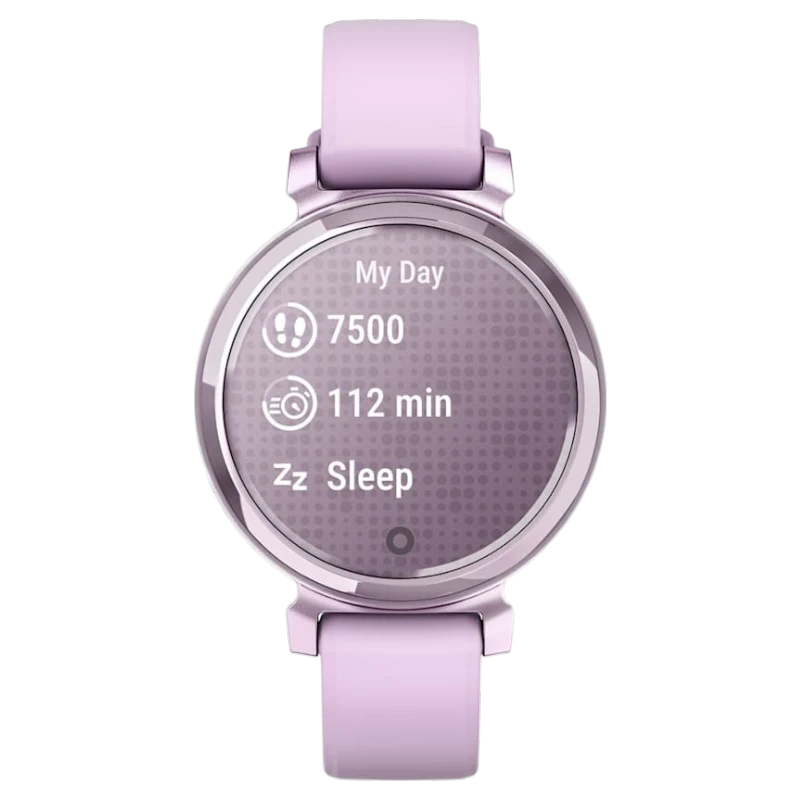 Спортивные часы Garmin Lily 2, сиреневый силиконовый ремешок