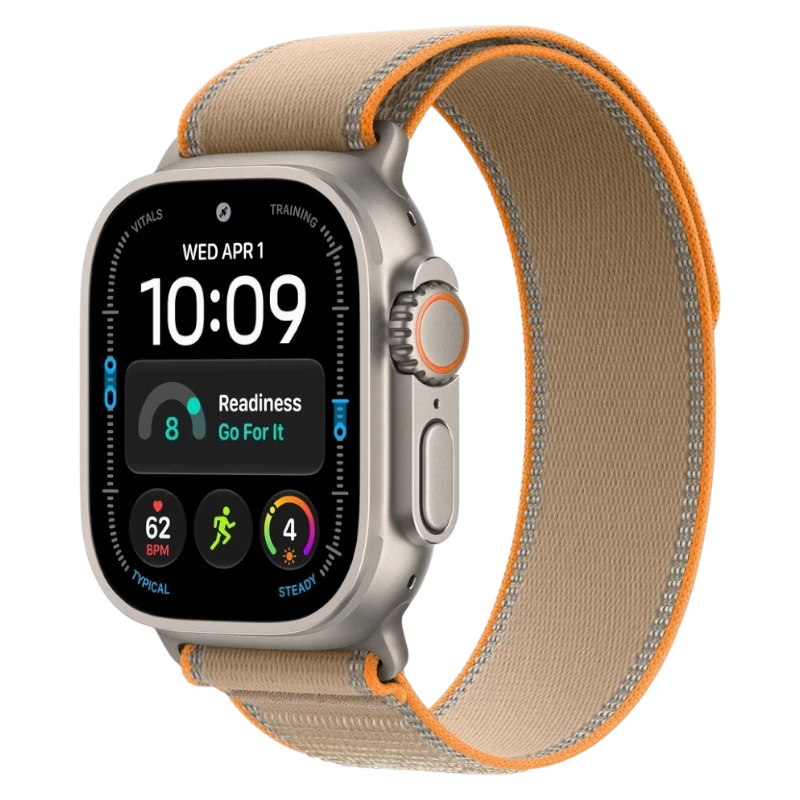 Apple Watch Ultra 4 49mm Natural Titanium Case with Trail Sand
